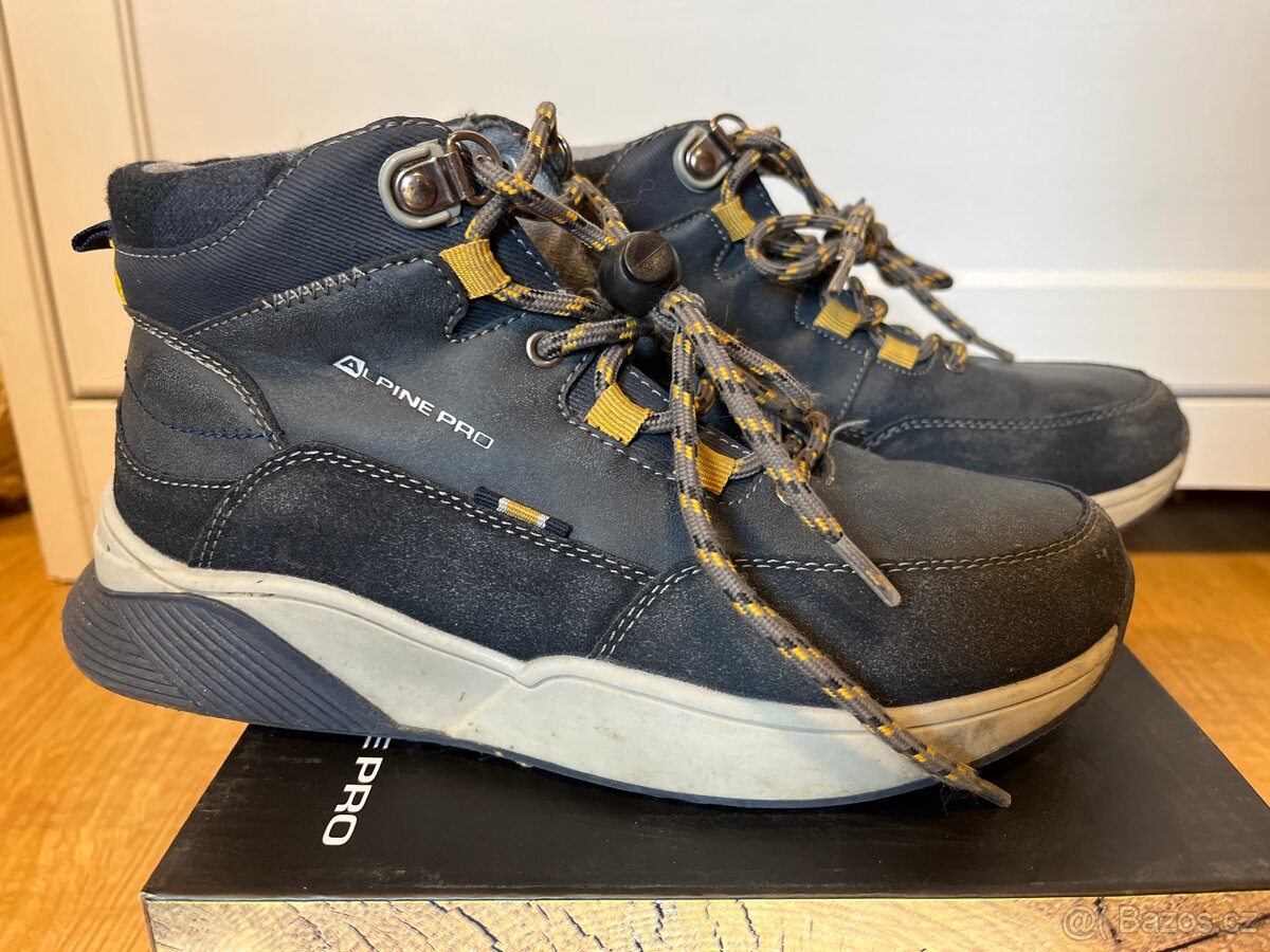 Chlapecke zateplene boty 36 alpine pro