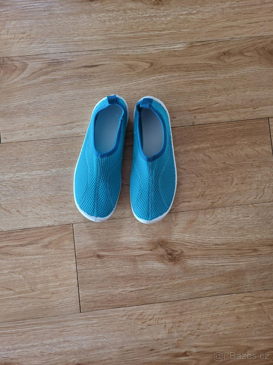 Dětské boty do vody + ploutve na potápění
