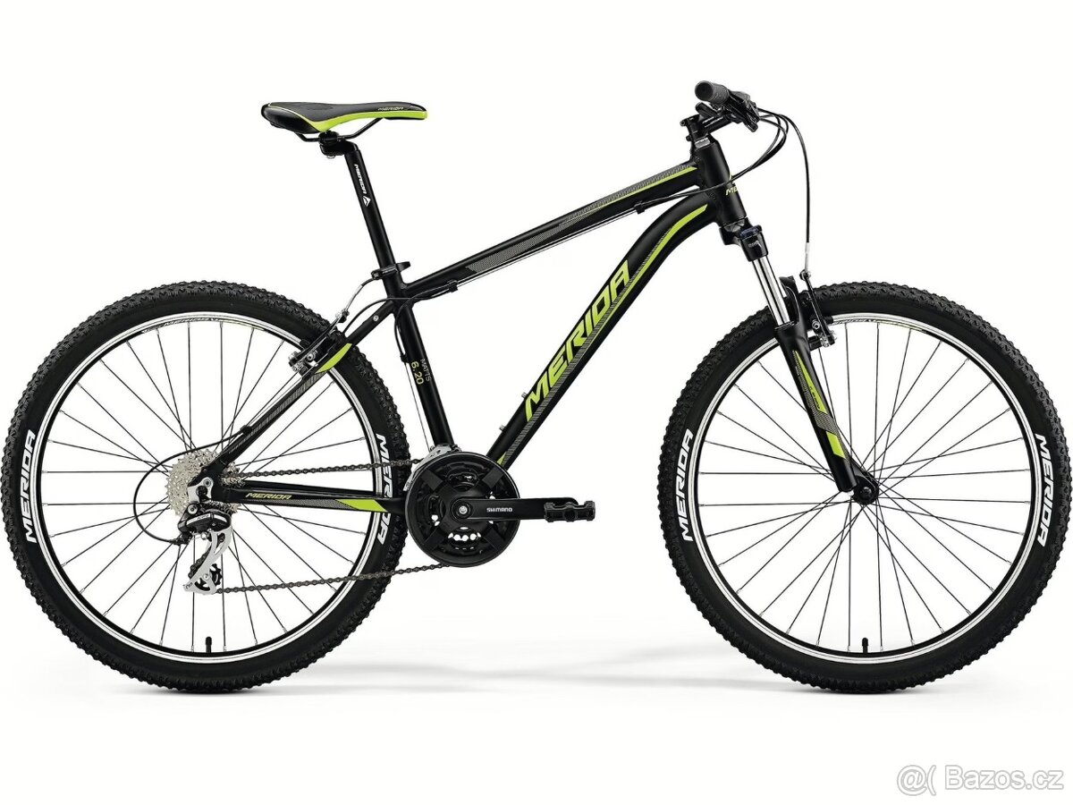 MERIDA matts 6.20 černo zelené Junior 16”
