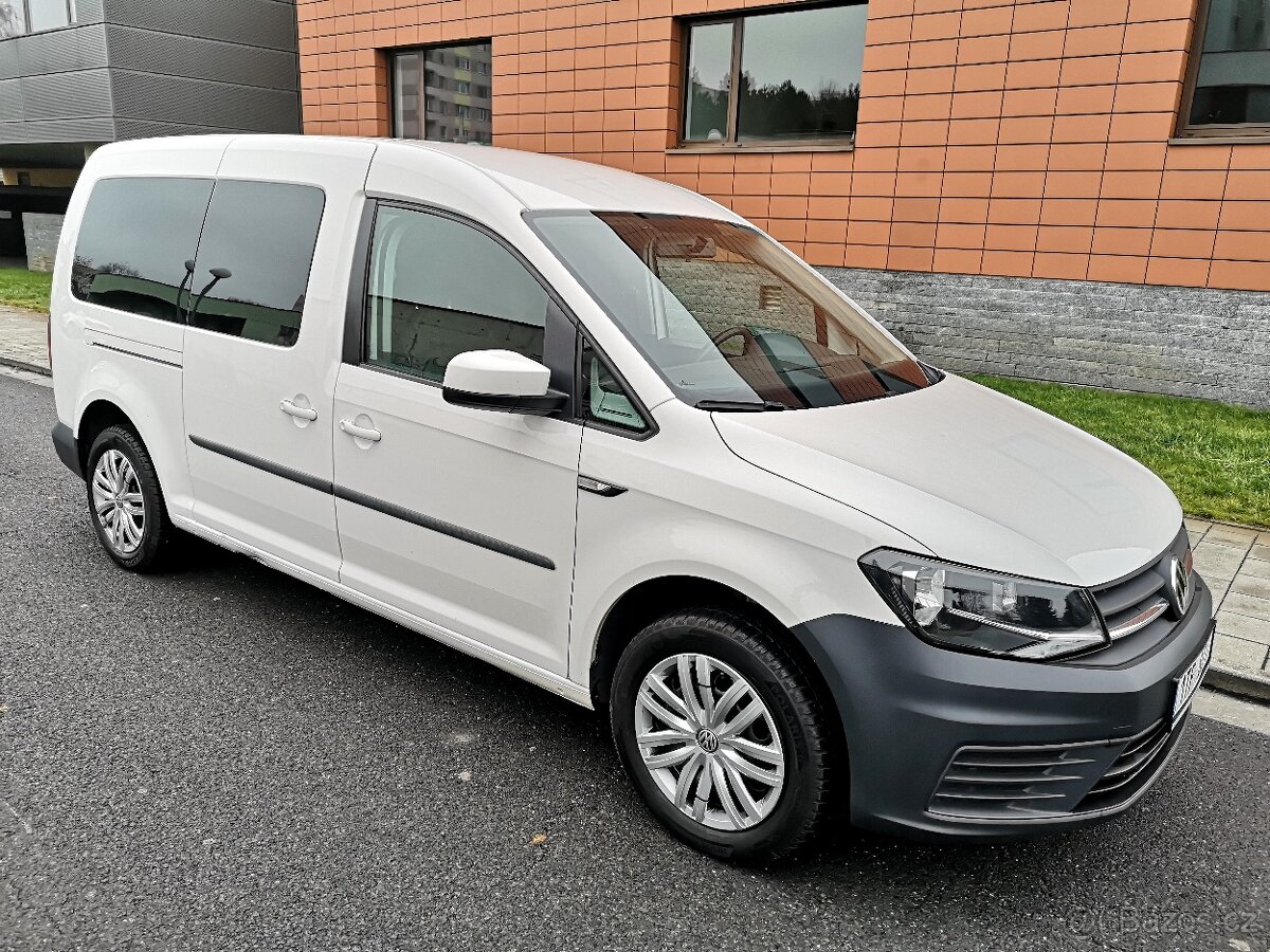Volkswagen Caddy Maxi 1.4 TSi 92kW ČR. 1.Maj. 7.Míst
