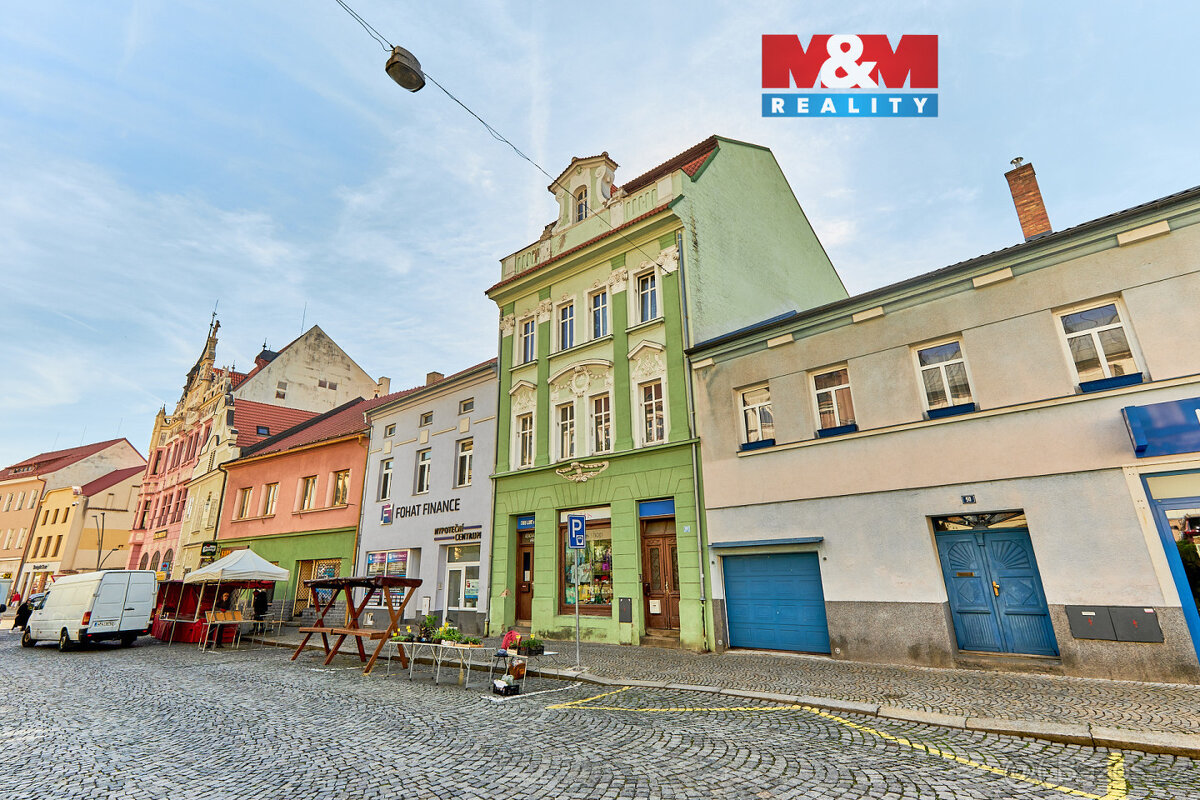 Prodej nájemního domu, 546 m², Strakonice, ul. Velké náměstí