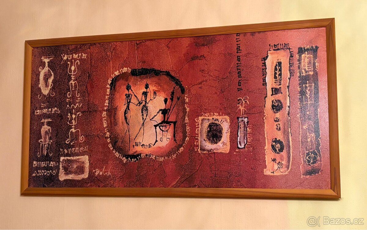 Obraz -egyptský motiv