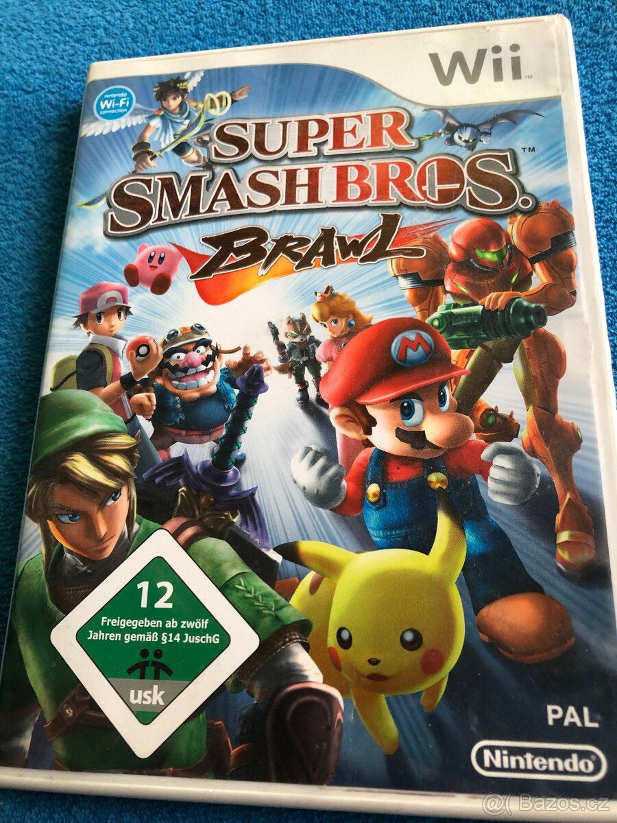 Nintendo wii super smash bros brawl