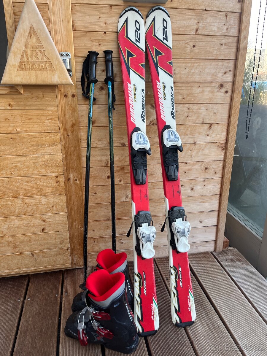 Dětské lyže Nordica 120cm