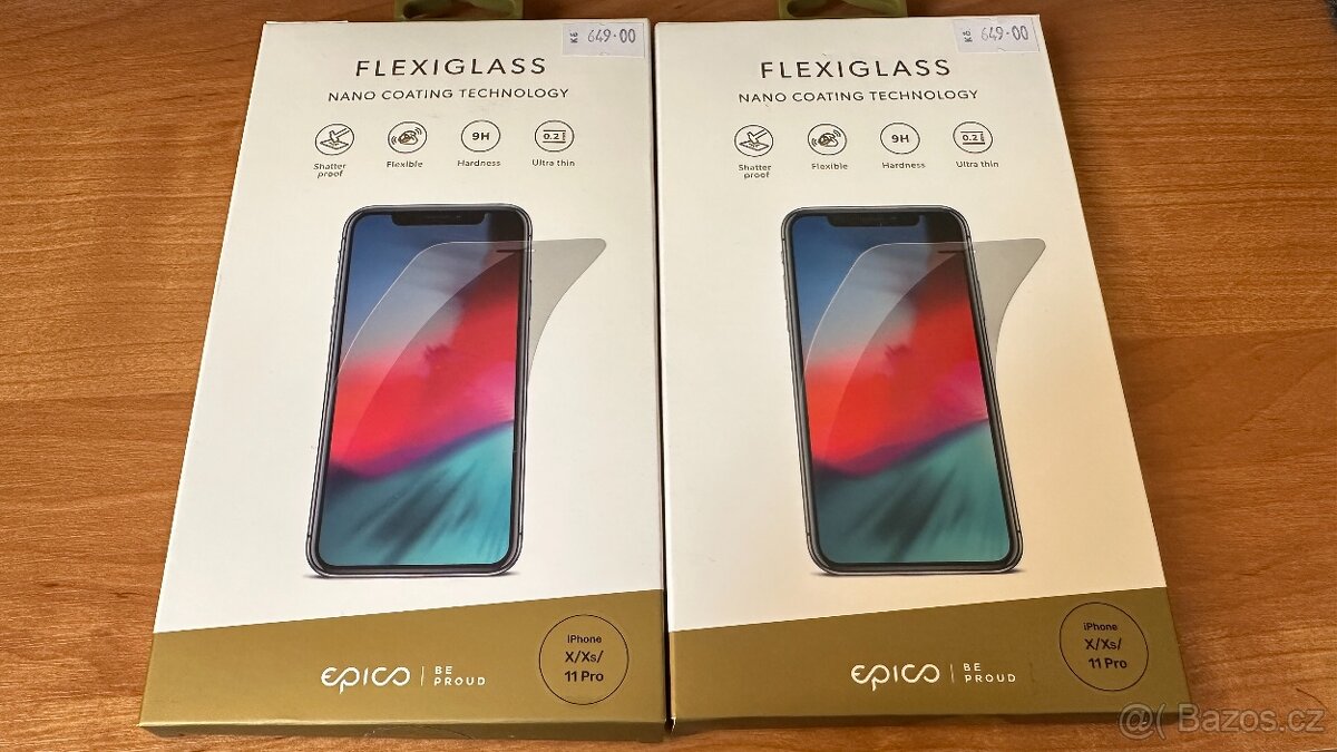 iphone 11 Pro ochranné sklo Epico Flexiglass