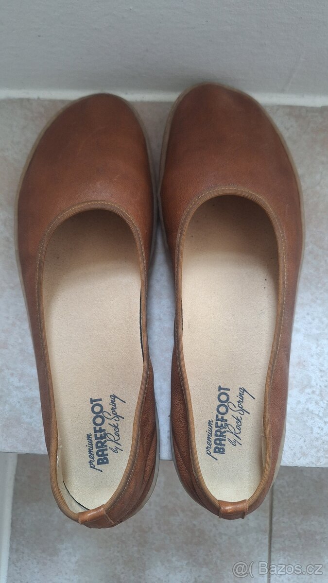 Premium barefoot Rockspring, vel 43, hnědé