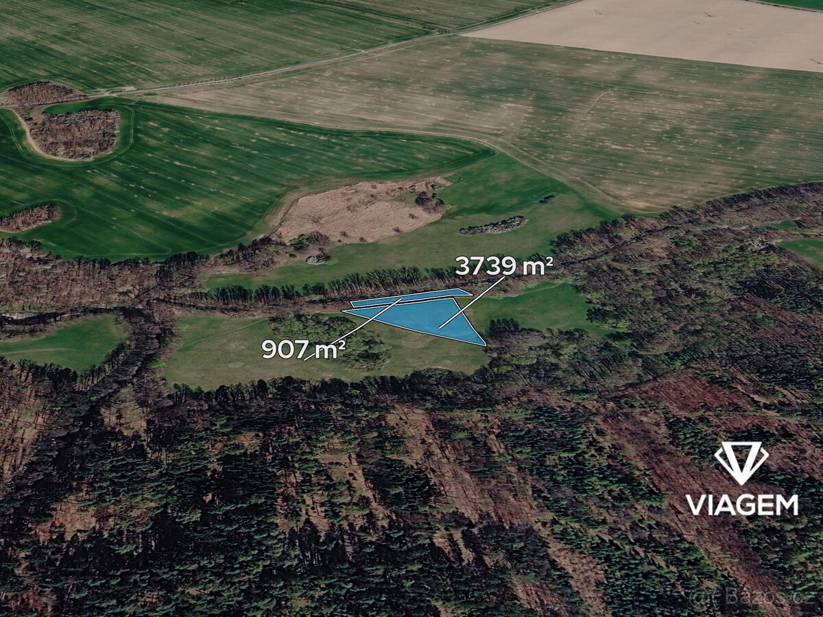 Pole 4 646 m², Podíl 33 % o výměře 1 549 m²
