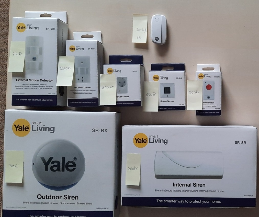 YALE Smart řešení pro zabezpečení domácnosti