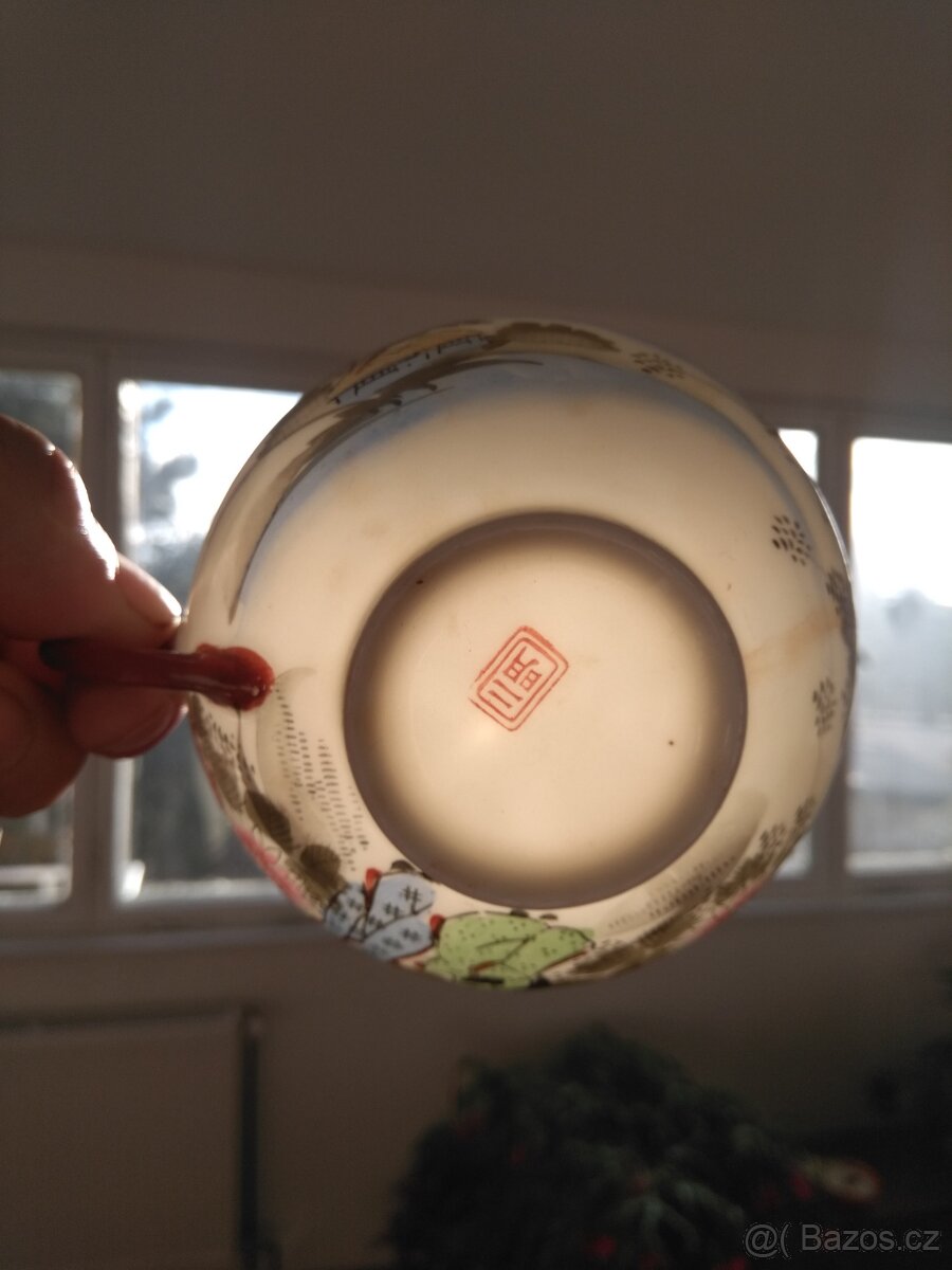 Porcelánový servis japonský z poloviny padesátých