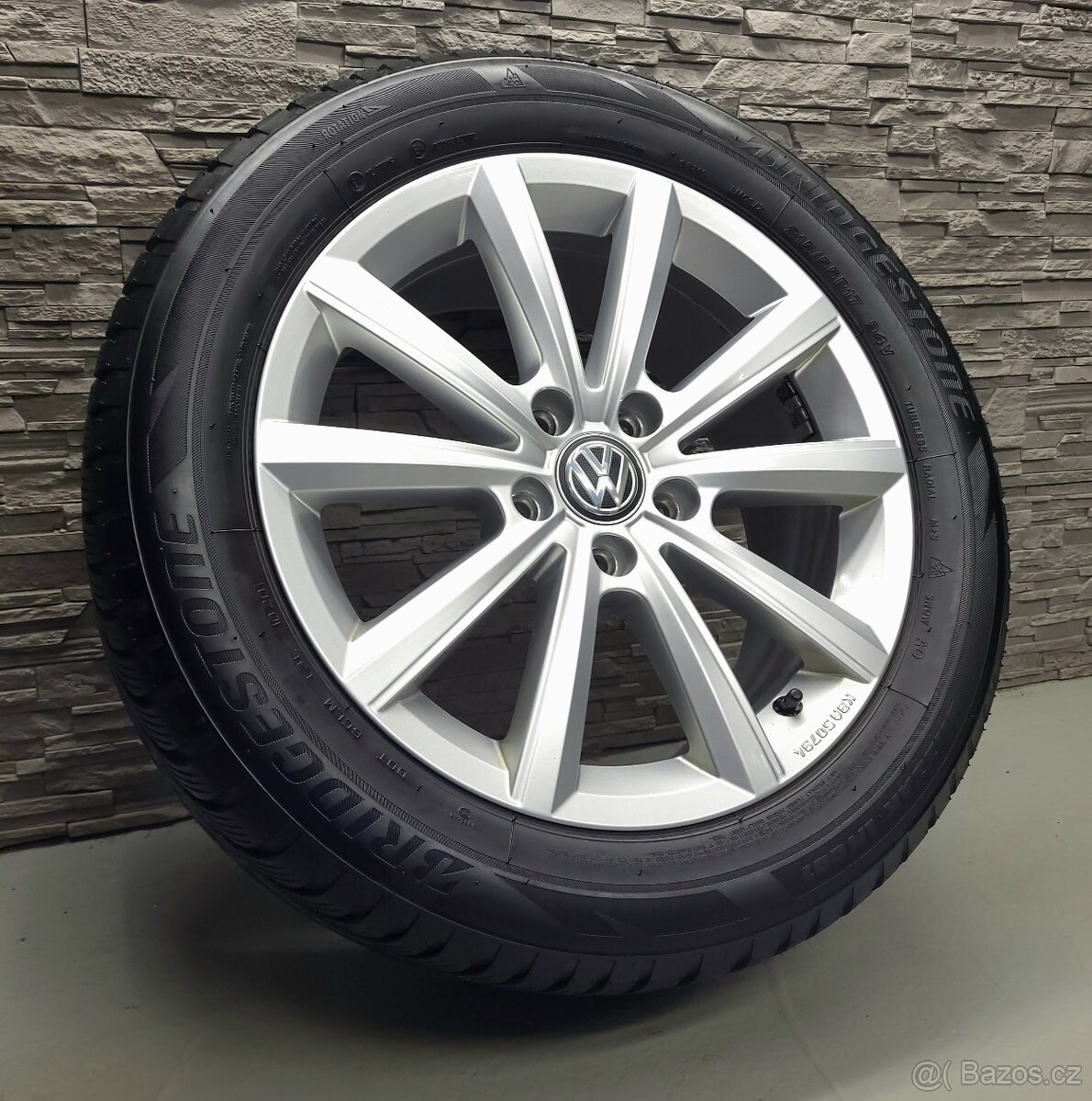 17" Originál VW Merano T-roc 5x112 zimní pneu 6mm