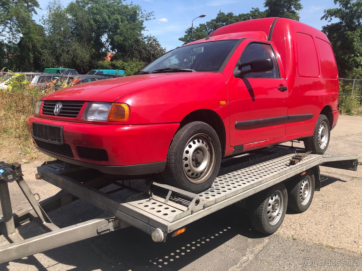 Vw caddy 1.9 D 6 kvalt