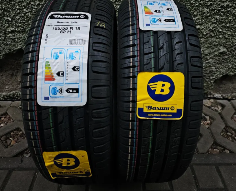 Pneumatiky pneu 185/55 R15 letní 2ks nové Barum