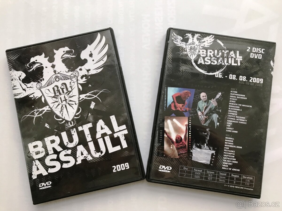 Nové 2DVD (plast) BRUTAL ASSAULT - vol. 14 (2009)