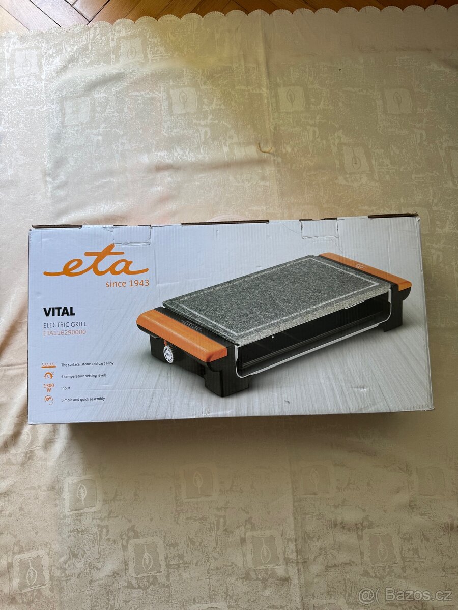 Kontaktní gril ETA 11629