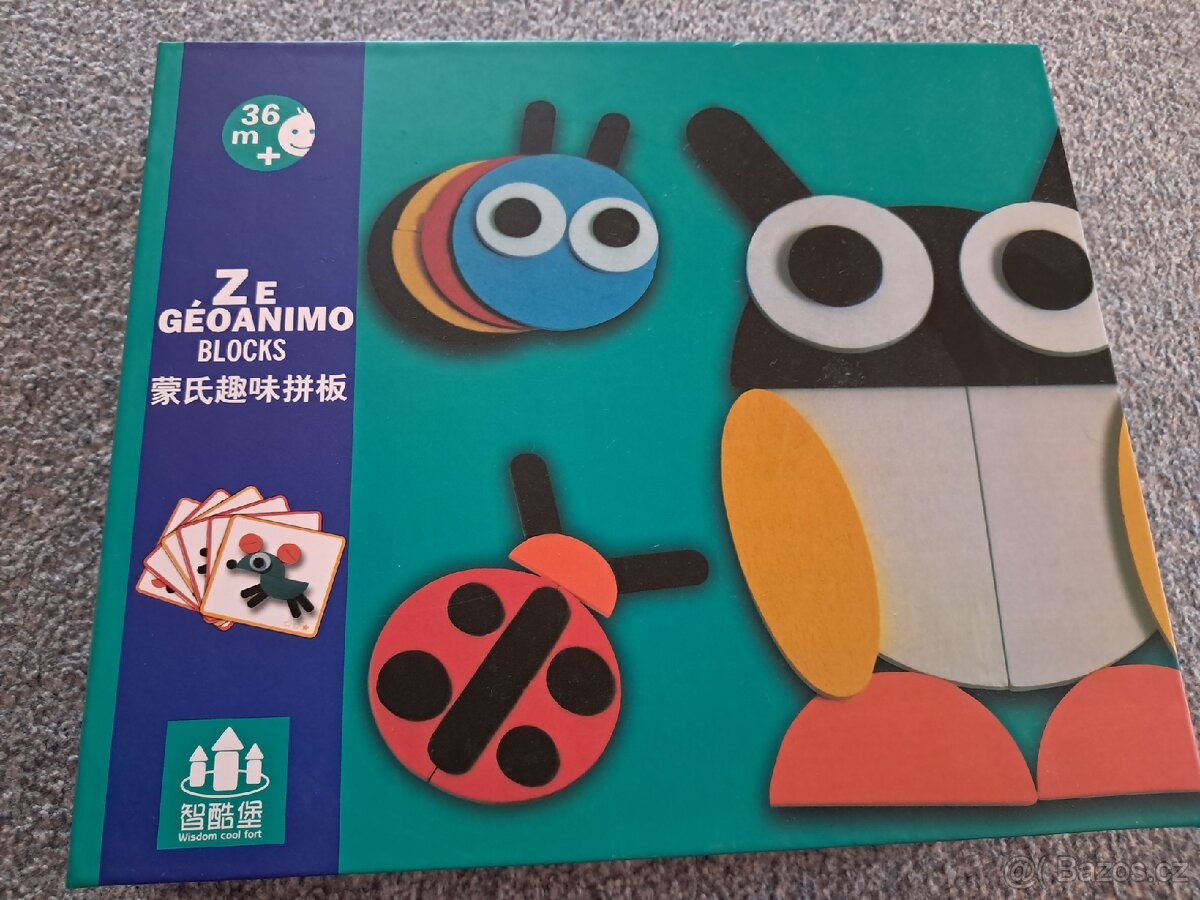 Montessori dřevěná hračka
