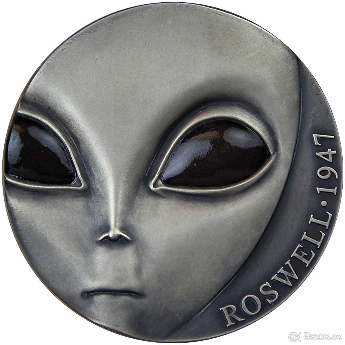 70th Anniversary of Roswell Incident UFO 3 oz - vzácná