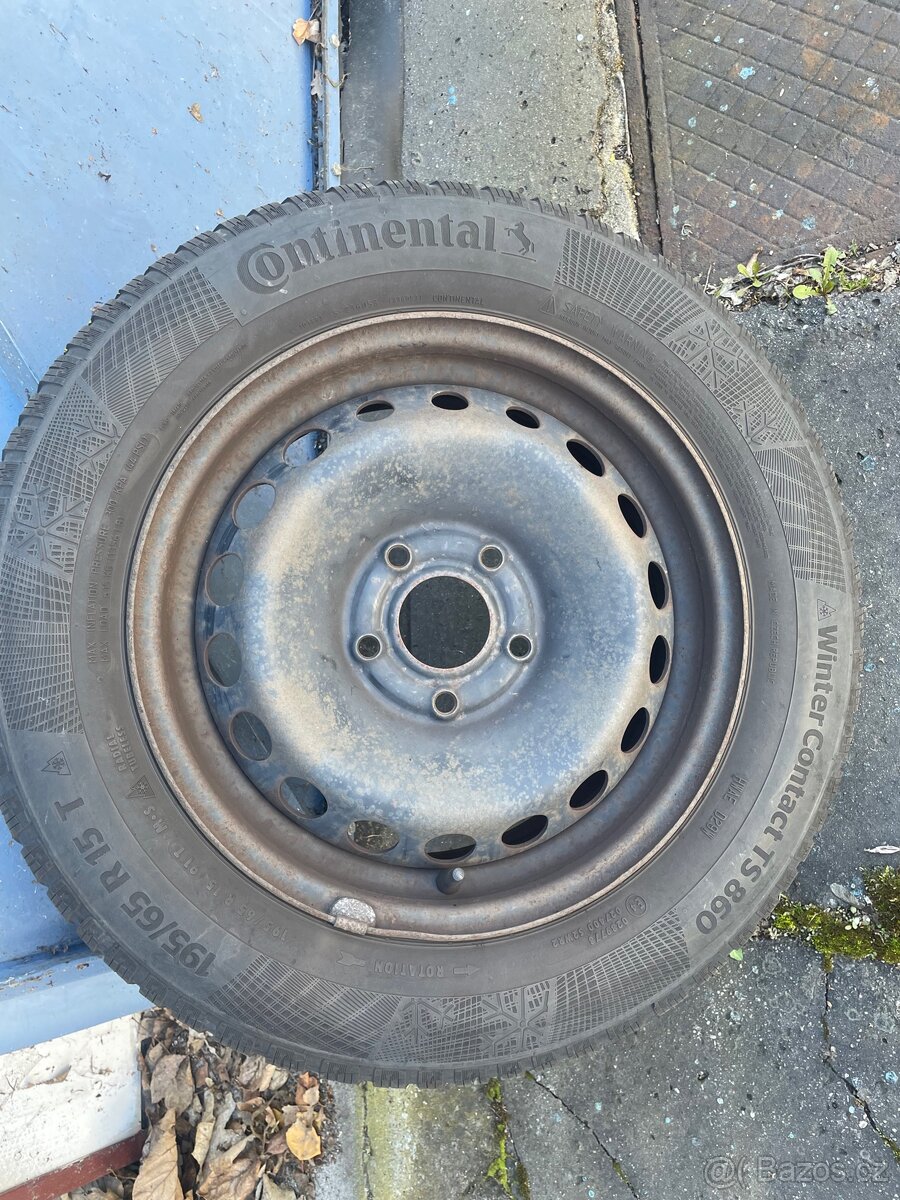Prodám - Sadu disků na Renault/Dacia R15, 5x114,3