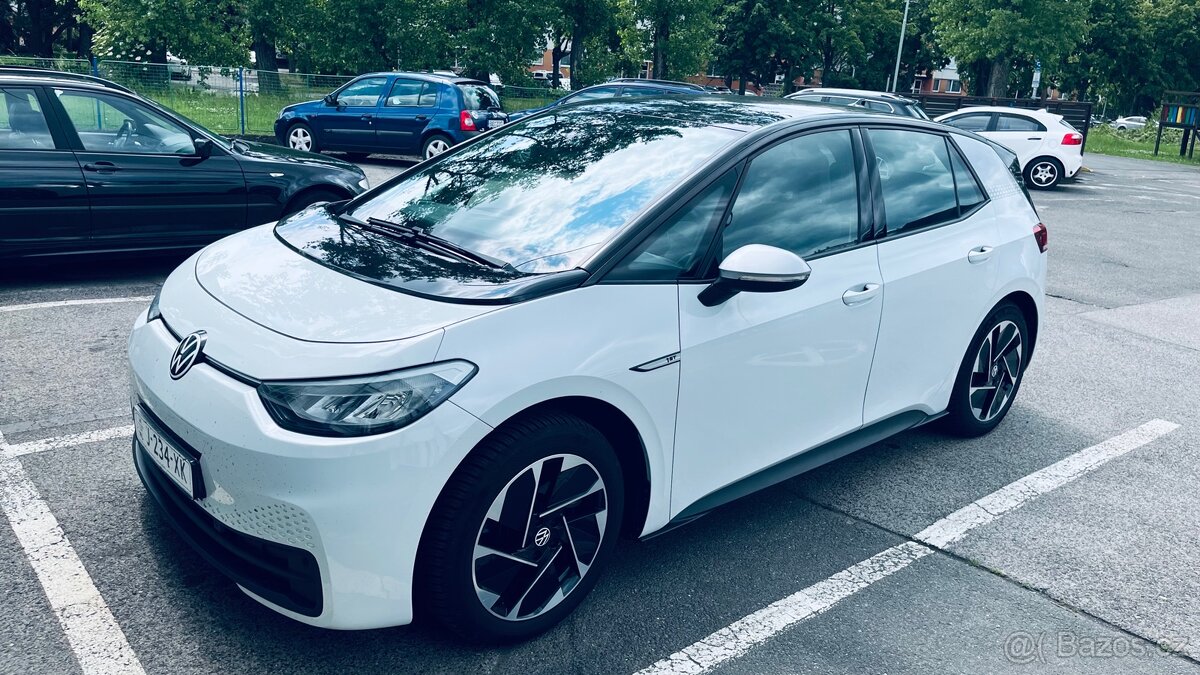 VW ID.3 Pro 150 kW, bat. 58 kWh netto, bez nehod