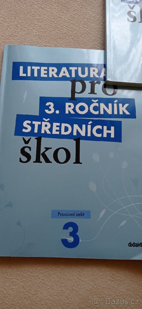 Literatura pro 3.ročník středních školy-pracovní sešit