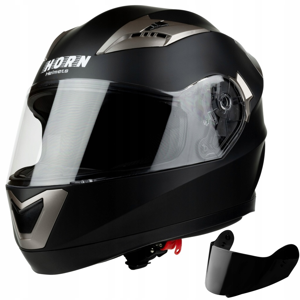 Integrální motocyklová helma – černý mat – vel. XS 53–54 cm