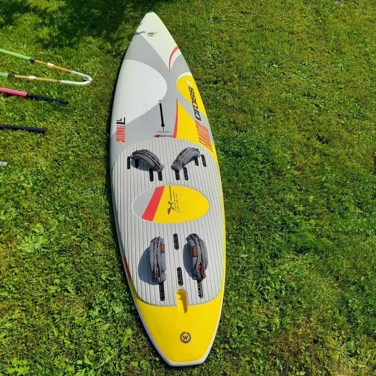 prodej - windsurfing Fanatic cross - plovák, plachty