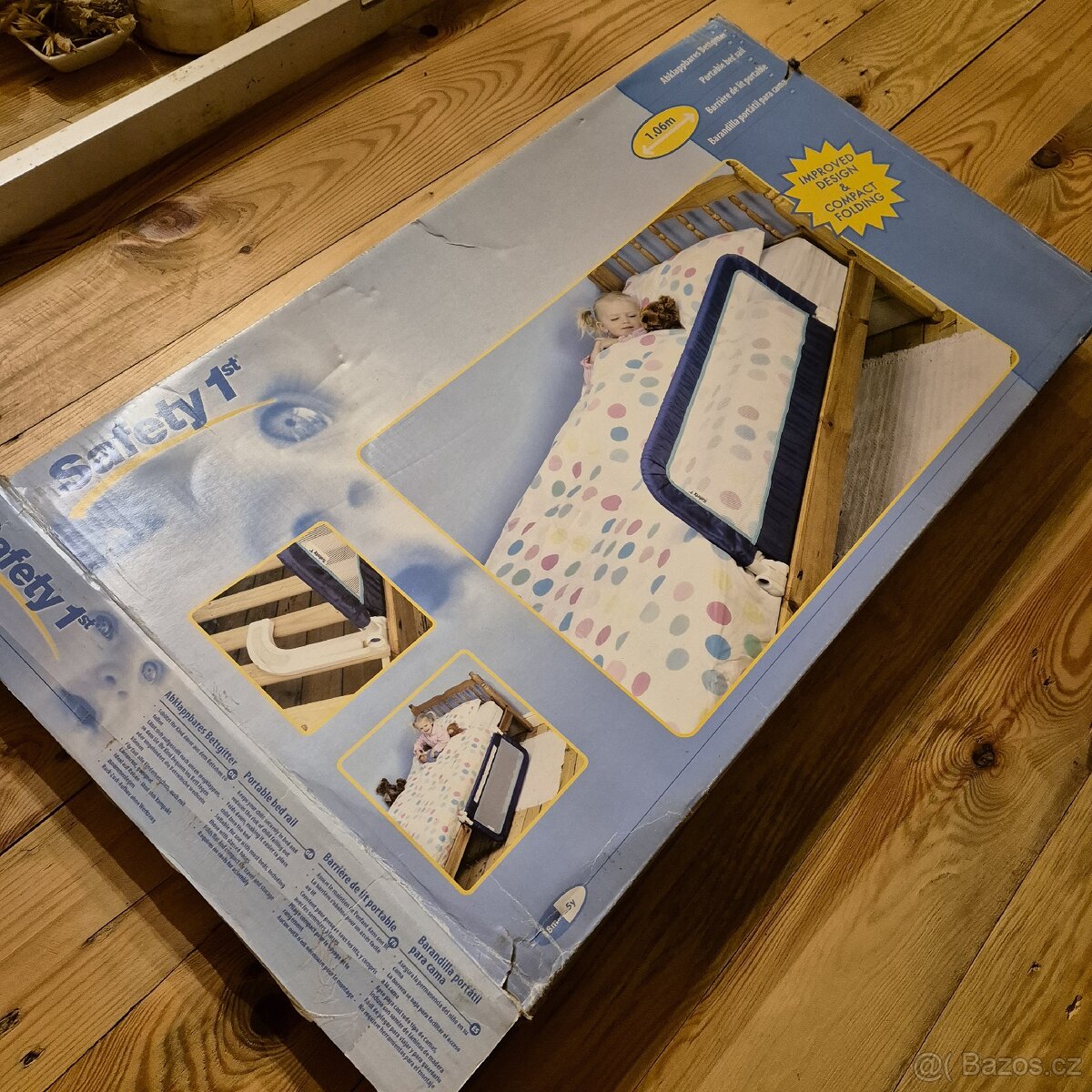 Dětská zábrana na postel Safety 1st