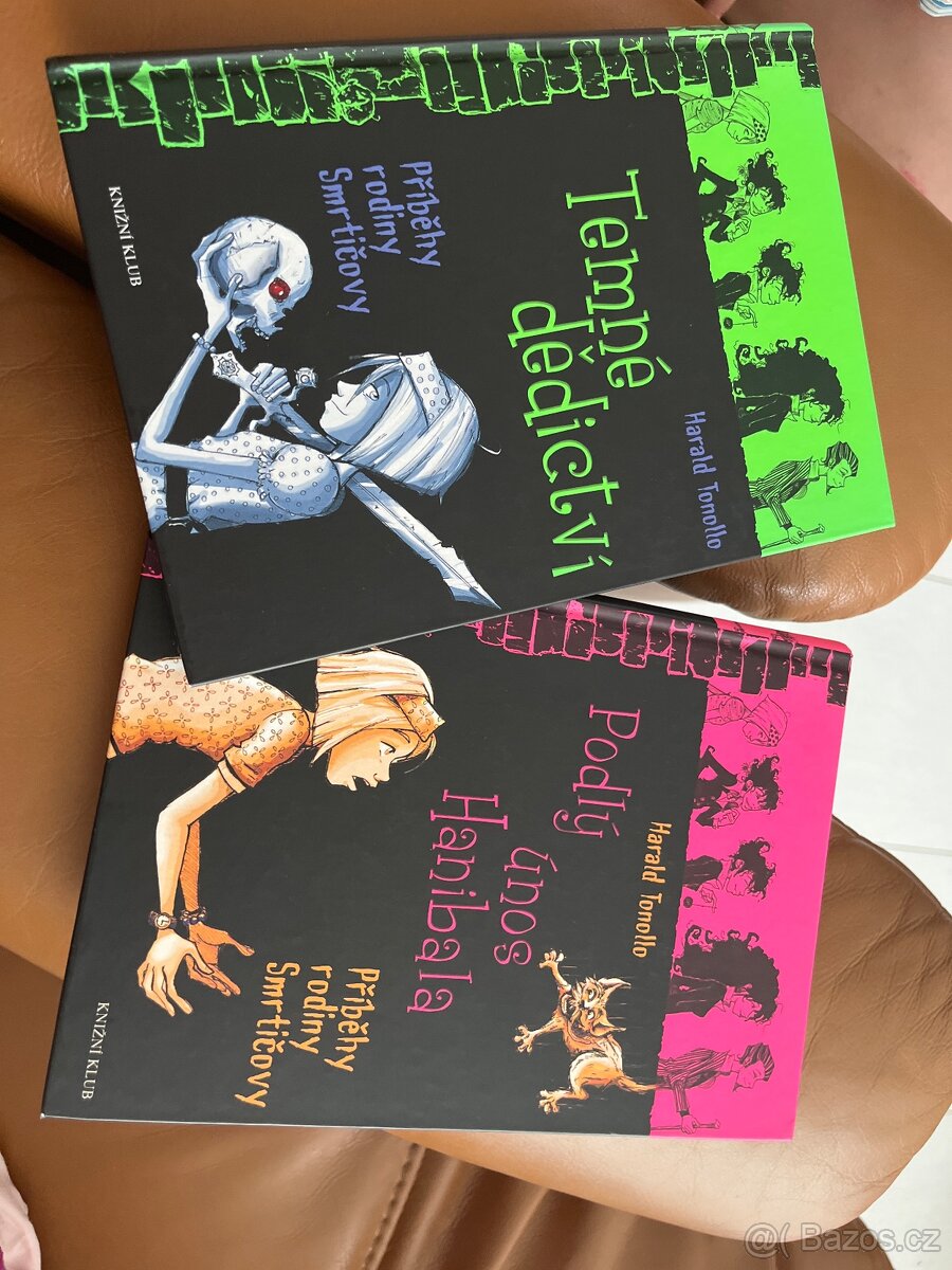 knihy příběh rodiny smrtičivi set