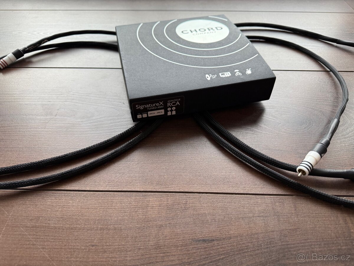 Chord Signature tuned aray 2 páry RCA 1 m