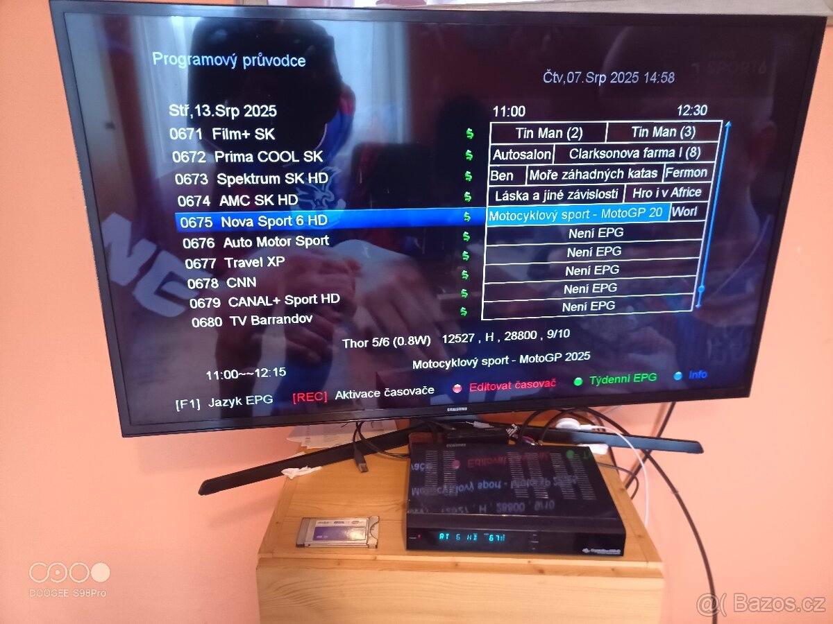 AB Cryptobox 650HD satelitní přijímač