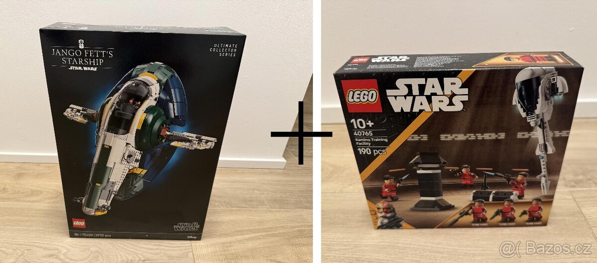 LEGO Star Wars 75409 Jango Fett's Starship UCS +Kamino 4076