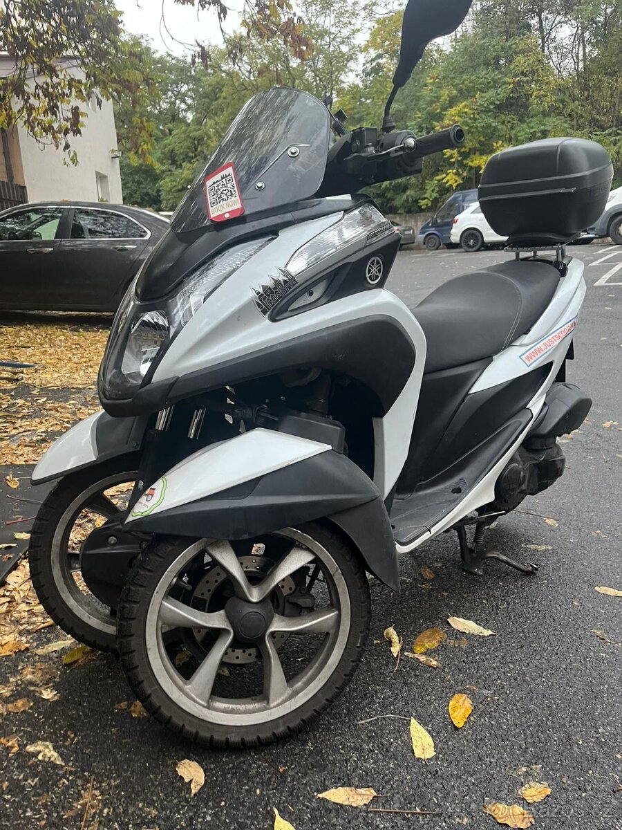 Yamaha Tricity 125 (Loupež v obchodě Hublot)