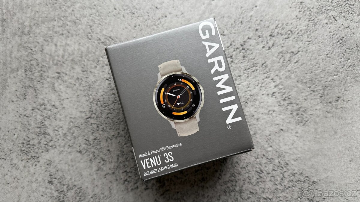Garmin Venu 3S, soft gold, záruka