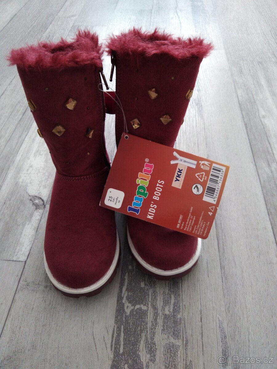 Dívčí zimní obuv