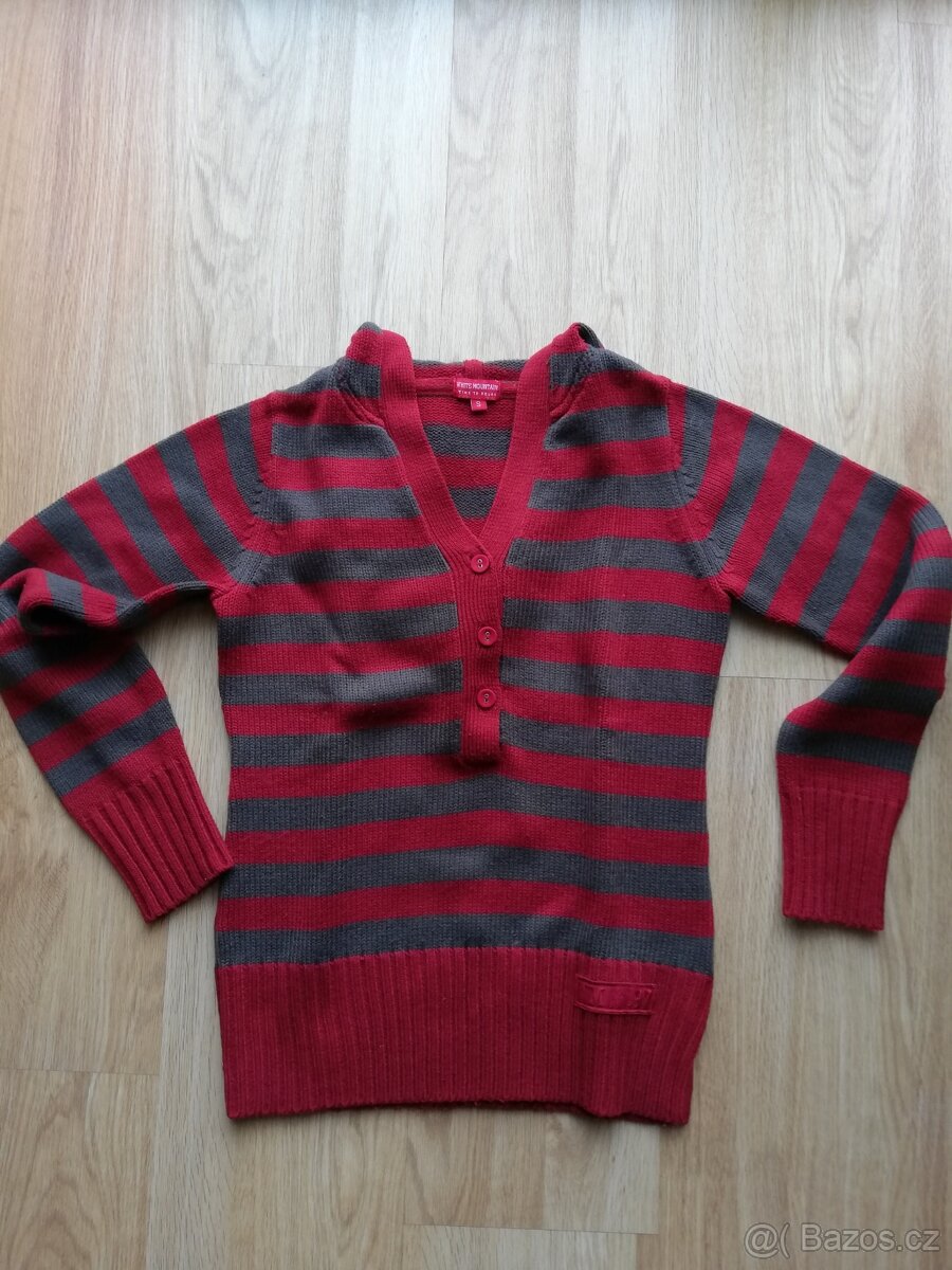 dámský svetr s kapucí vel. S