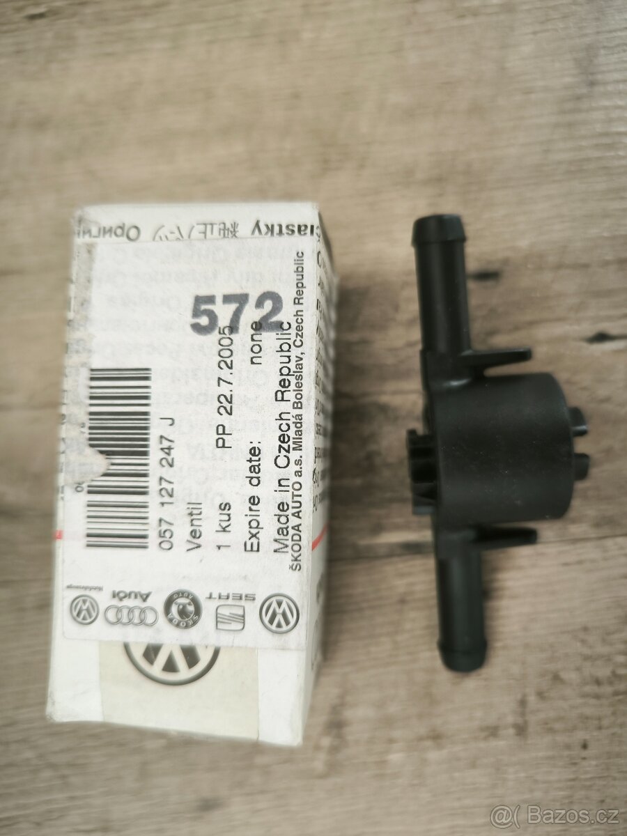 Ventil palivového filtru Škoda VW Audi