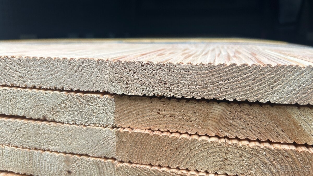 Sibiřský modřín terasova prkna