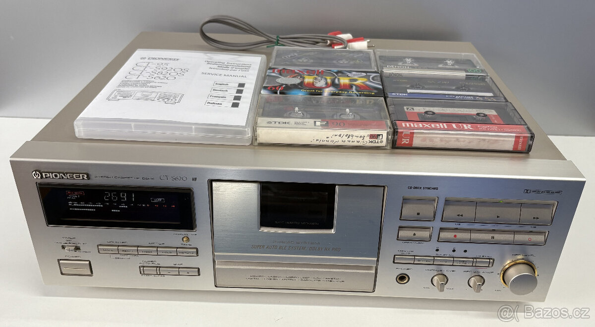 PIONEER CT-S620 Cassette Deck  PŘIPRAVUJE SE 