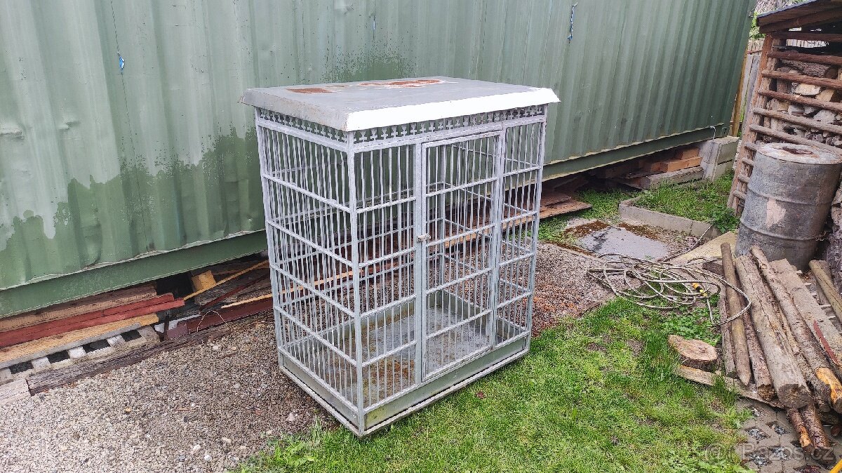 Voliéra/klec - pozink