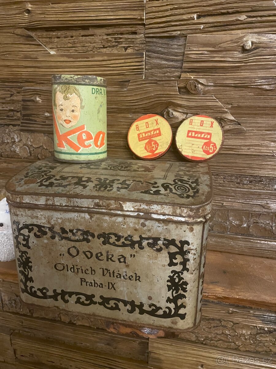 Staré plechovky