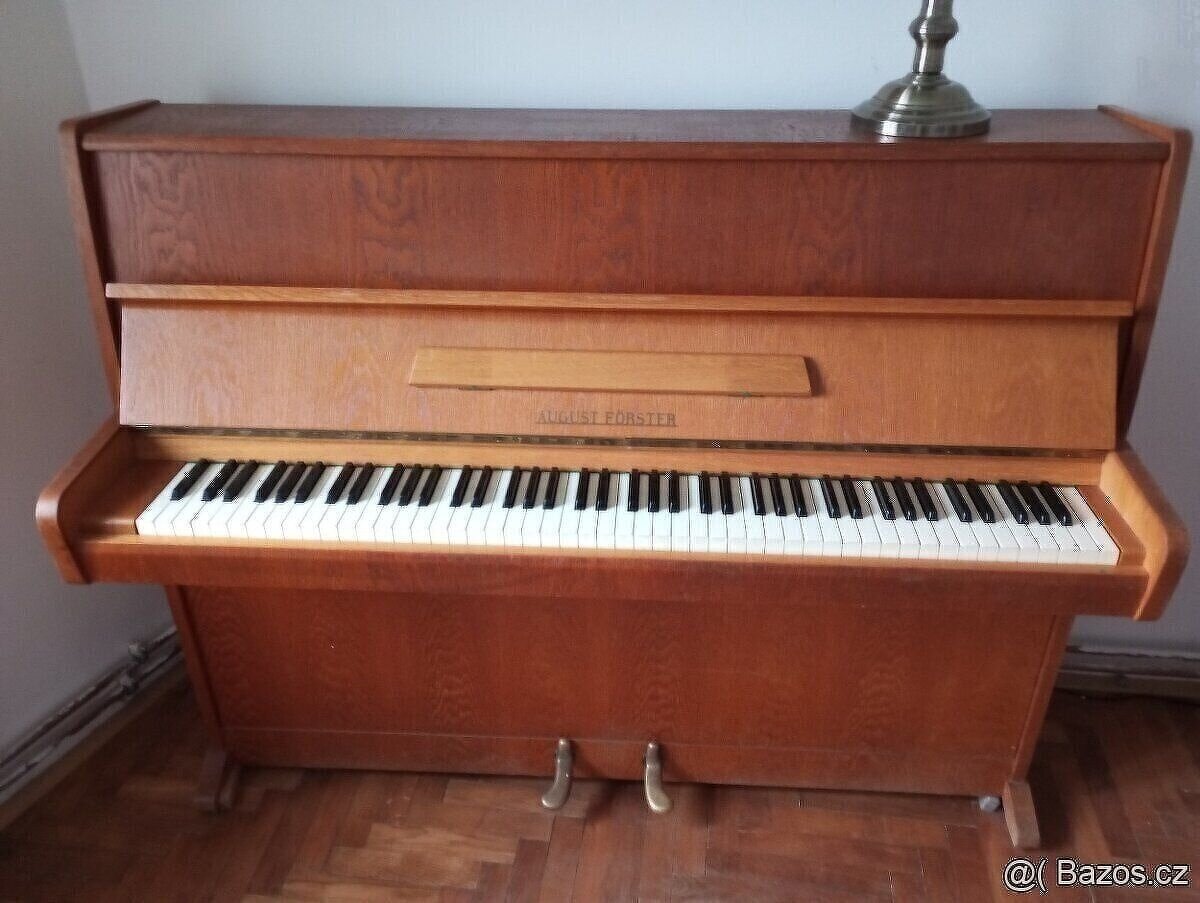 Pianino August Förster bezva zvuk