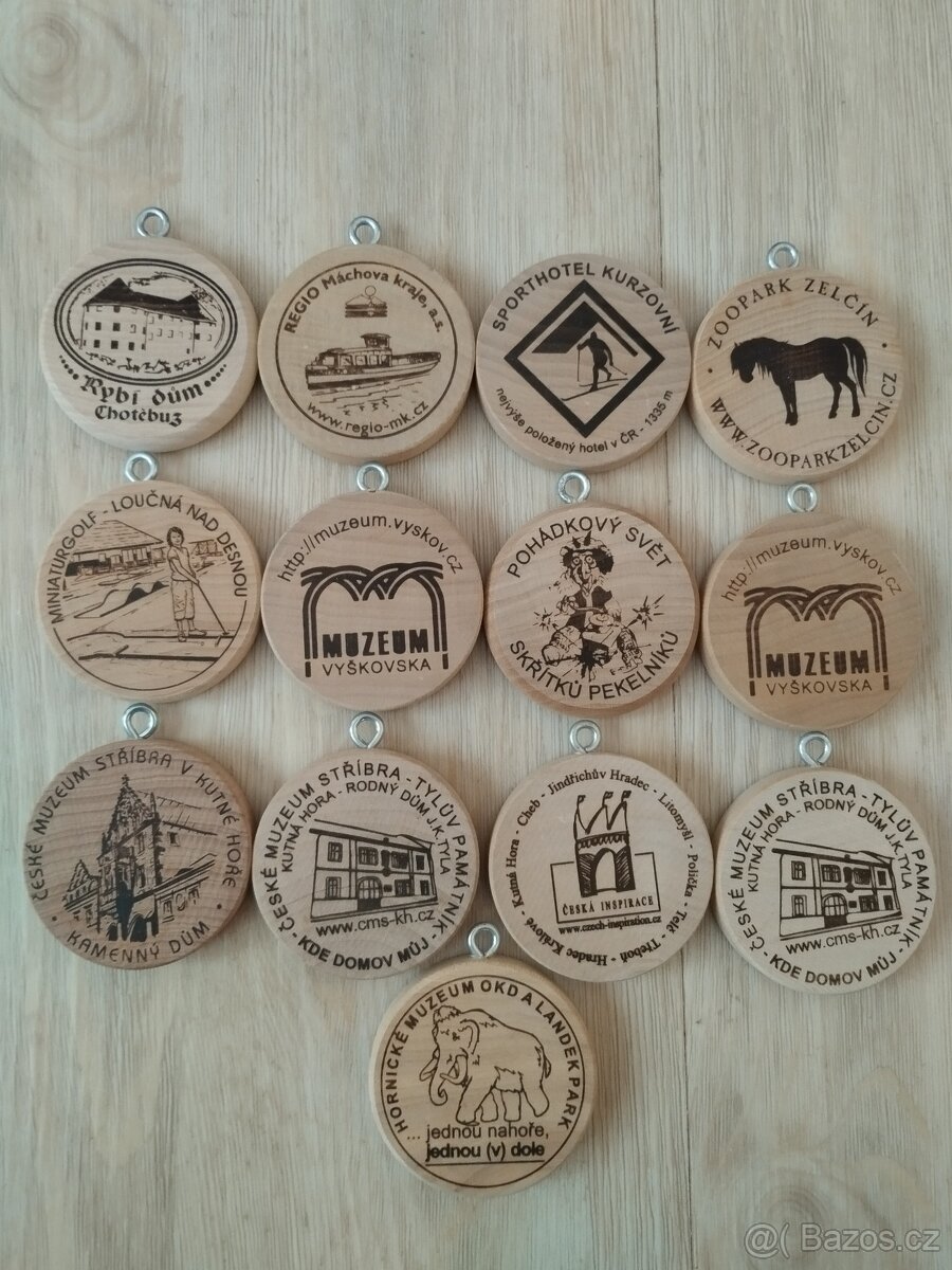 Turistické známky-suvenýry