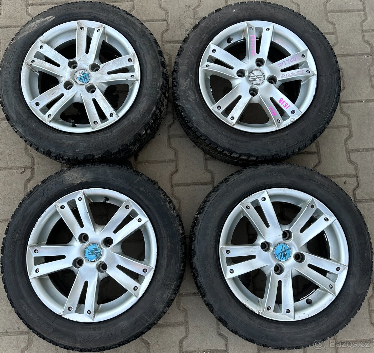 Prodám ALU kola Volvo č. 1538