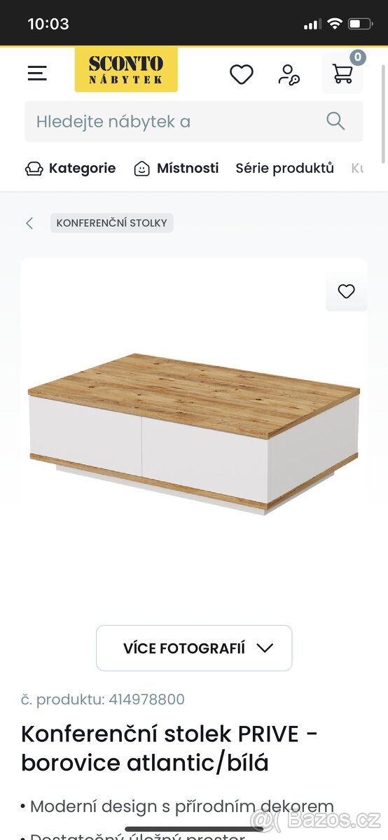 Konferenční stolek