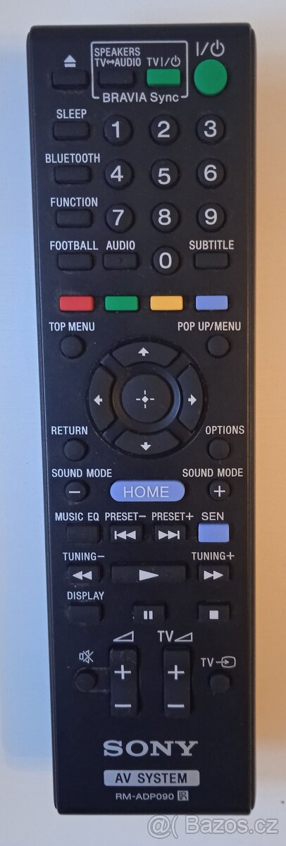SONY - dálkový ovladač 2