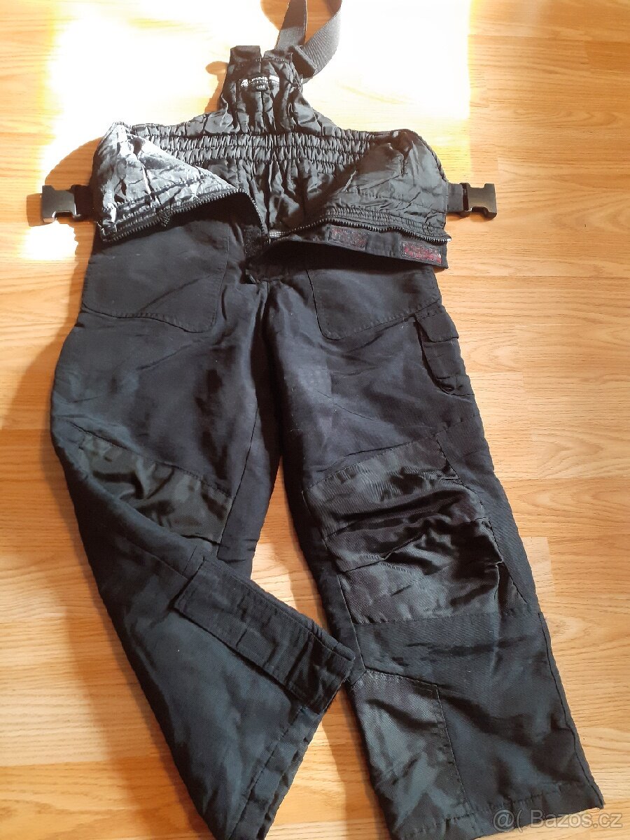 Oteplovačky - kalhoty na snowboard/lyže - 128-134