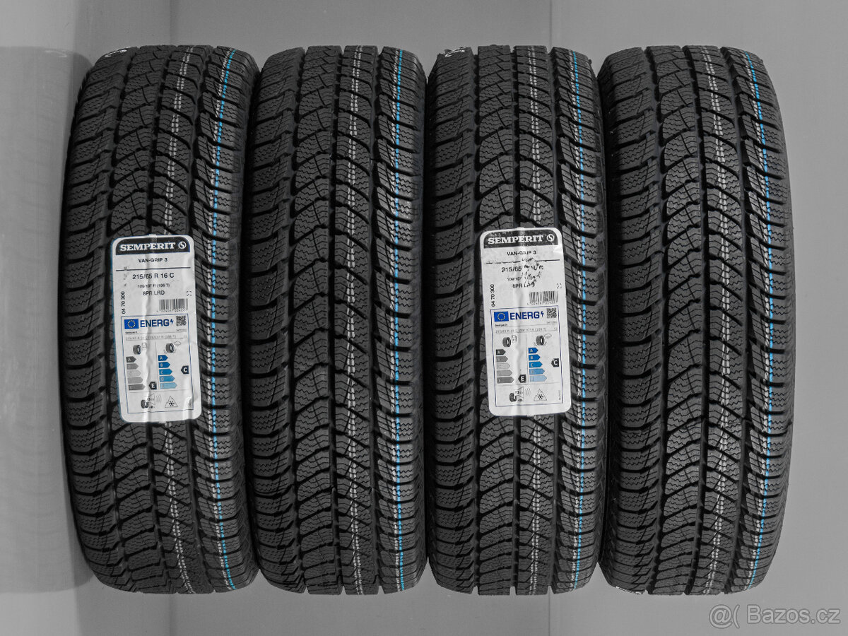 DODÁVKOVÉ PNEU SEMPERIT 215/65/16C 100%, VÝROBA 2024 (1399T)