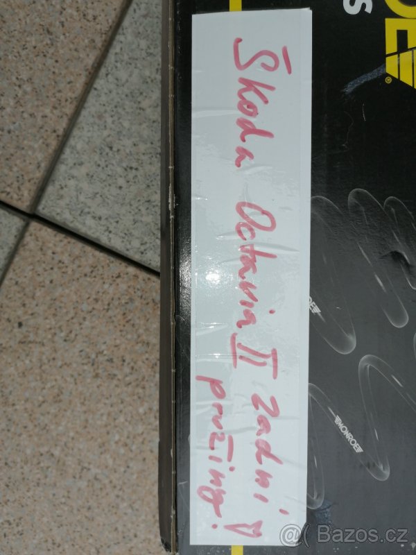 zadní pužiny Octavia ll.