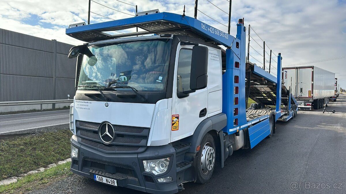 Mercedes Benz Actross+ Kässbohrer autopřepravník