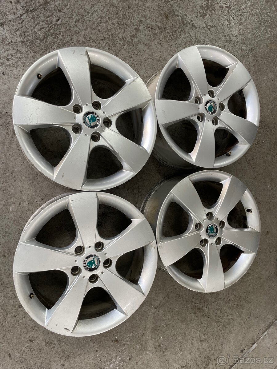 Alu kola 17 5 x112 originál Škoda ,Vw ,Audi
