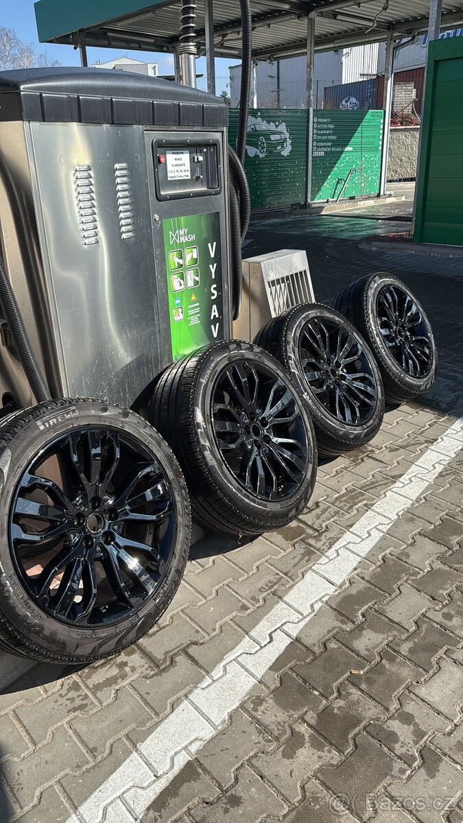 Prodám kola + pneu z Land Rover Discovery